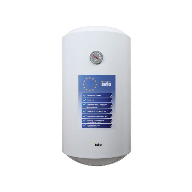 Бойлер ISTO IVD1004415/1h Dry Cylinder 100 літрів з сухим теном 1500 Ватт