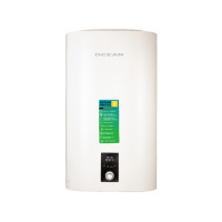 Плоский бойлер Ocean Flat Digital ET+DT 80 літрів вертикальний з сухими тенами (800+1200) 2000 Ватт RZB80M