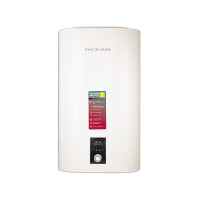 Плоский бойлер Ocean Flat Digital ET+WT 80 літрів вертикальний з мокрими тенами (700+1300) 2000 Ватт RZB80M