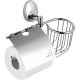 Тримач для туалетного паперу з кришкою та кошиком Haiba (HB1603-1)