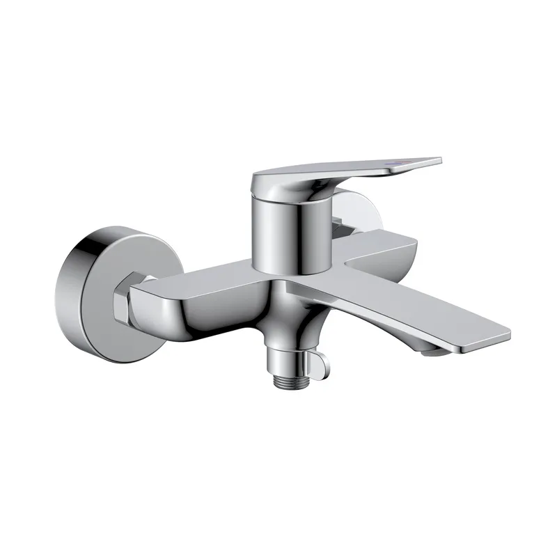 Змішувач для ванни джойстиковий Mixxus Premium Derby 009 (Euro) (MI6597) з латуні Колір сталевий