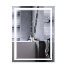 Дзеркало Mixxus Premium Quadro MR20-80x60-Reverse (LED Touch, Anti-fog, димер) (MP6619)