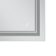 Дзеркало Mixxus Premium Quadro MR20-80x60-Reverse (LED Touch, Anti-fog, димер) (MP6619)
