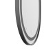 Дзеркало Mixxus Premium Ellipse MV05-80x70-Reverse Black (LED Touch, Anti-fog, димер (3-6kK)) (MP6646)
