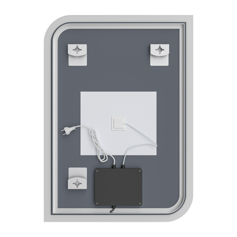 Дзеркало Mixxus Bevel MA02-90x65-Reverse (LED Touch, Anti-fog, димер (3-6,5kK)) (MP6641)
