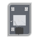 Дзеркало Mixxus Bevel MA02-90x65-Reverse (LED Touch, Anti-fog, димер (3-6,5kK)) (MP6641)