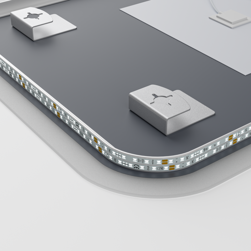 Дзеркало Mixxus Bevel MA02-90x65-Reverse (LED Touch, Anti-fog, димер (3-6,5kK)) (MP6641)