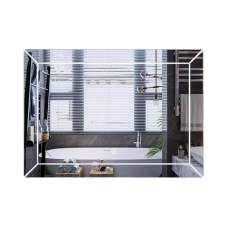 Дзеркало Mixxus Premium Cubic MR14-80x60-Reverse (LED Touch, Anti-fog, димер) (MP6648)