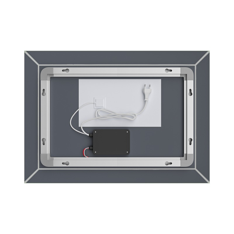 Дзеркало Mixxus Premium Cubic MR14-80x60-Reverse (LED Touch, Anti-fog, димер) (MP6648)
