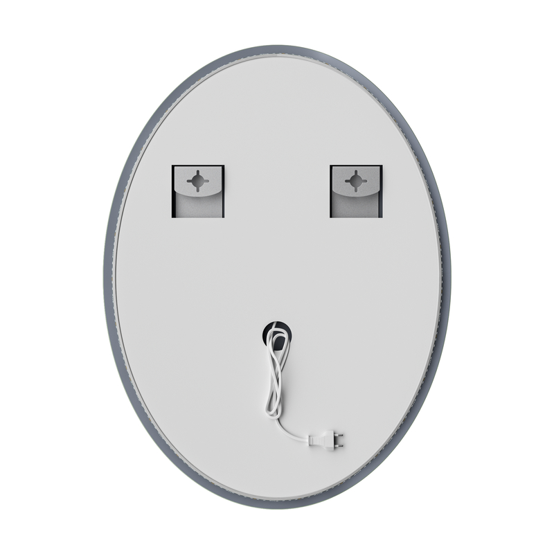 Дзеркало Mixxus Premium Wave MV04-60x80 (LED Touch, Anti-fog, димер (3-6,5kK)) (MP6636)