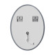 Дзеркало Mixxus Premium Wave MV04-60x80 (LED Touch, Anti-fog, димер (3-6,5kK)) (MP6636)