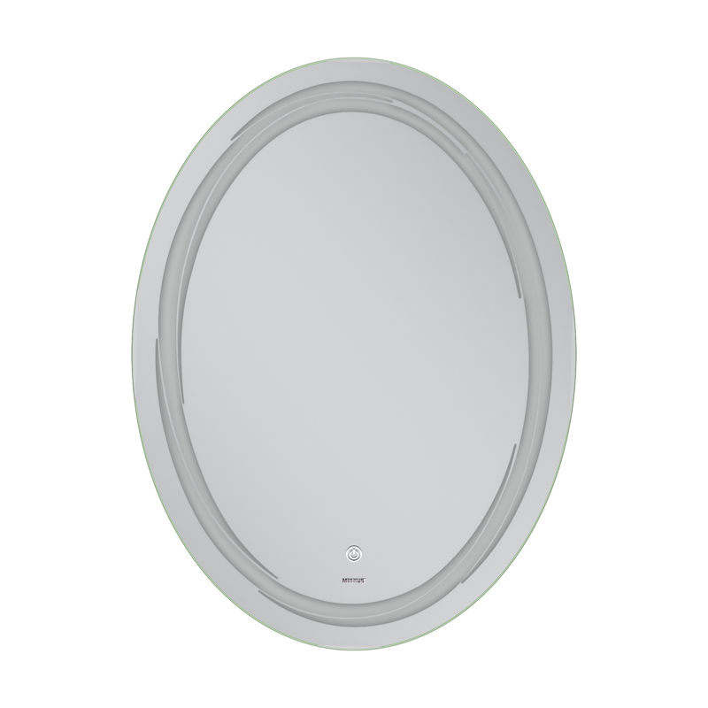 Дзеркало Mixxus Premium Wave MV04-60x80 (LED Touch, Anti-fog, димер (3-6,5kK)) (MP6636)