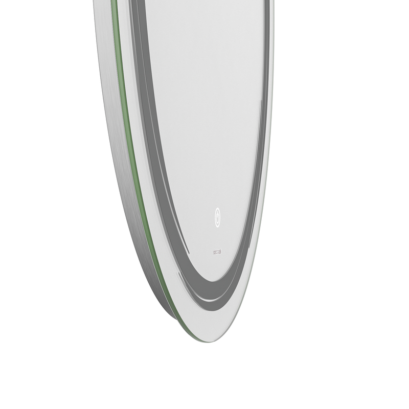 Дзеркало Mixxus Premium Wave MV04-60x80 (LED Touch, Anti-fog, димер (3-6,5kK)) (MP6636)