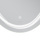 Дзеркало Mixxus Premium Wave MV04-60x80 (LED Touch, Anti-fog, димер (3-6,5kK)) (MP6636)