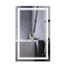 Дзеркало Mixxus Premium Quadro MR20-50x80-Reverse (LED Touch, Anti-fog, димер) (MP6620)