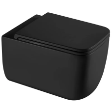 Унитаз подвесной Mixxus Premium DIVERSE-0301-T1 BLACK 530х365х373mm, система смыва TORNADO 1.0 (MP6