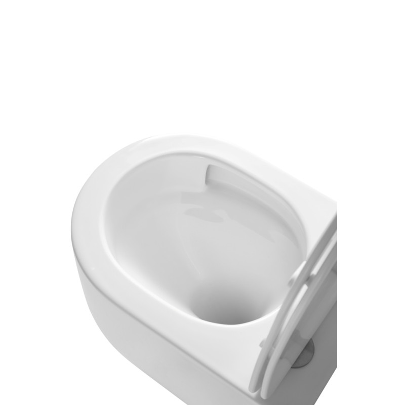 Унитаз подвесной Mixxus Premium TOPPER-0302-T3 490х360х380mm, система смыва TORNADO 3.0 (MP6599)