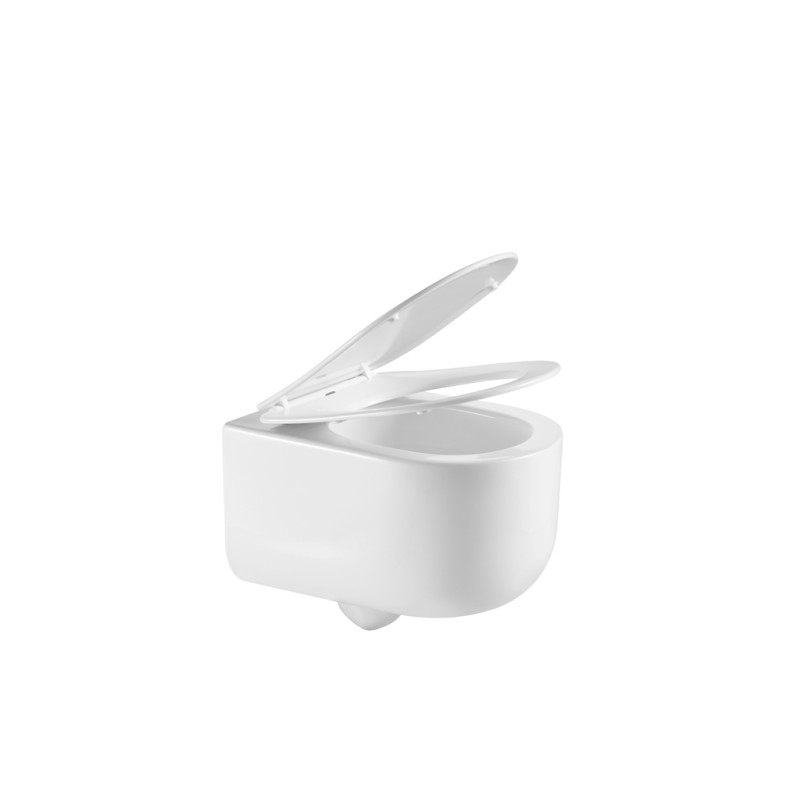 Унитаз подвесной Mixxus Premium TOPPER-0302-T3 490х360х380mm, система смыва TORNADO 3.0 (MP6599)