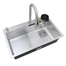 Мойка Mixxus Premium MH7545-SET-03.SUS304 со встроенным смесителем  (MX1699)
