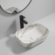 Раковина накладная MIXXUS PREMIUM DIVERSE-0114 MARBLE 455х325х135mm (MP6545)