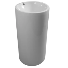 Раковина моноблок MIXXUS PREMIUM ELLIPSE-1101 460х460х855mm с переливом (MP6573)