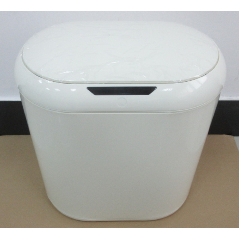 Відро для сміття сенсорне овальне Mixxus Premium Topper-TC0112 White 12л колір білий