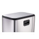 Відро для сміття з плавним закриттям прямокутне Mixxus Cubic-TC0105 SS Color 5л колір нержавіюча сталь