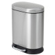 Відро для сміття з плавним закриттям овальне Mixxus Premium Strong-TC0120 SS Color 20л колір нержавіюча сталь