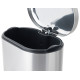 Відро для сміття з плавним закриттям овальне Mixxus Premium Strong-TC0105 SS Color 5л колір нержавіюча сталь