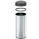 Відро для сміття сенсорне кругле Mixxus Premium Ellipse-TC0109 Chrome-Black 9л (хром-чорне)
