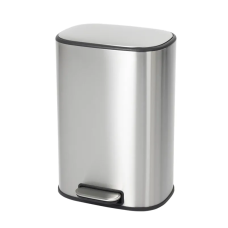 Відро для сміття з плавним закриттям овальне Mixxus Premium Diverse-TC0112 SS Color 12л колір нержавіюча сталь