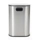Відро для сміття з плавним закриттям овальне Mixxus Premium Diverse-TC0105 SS Color 5л колір нержавіюча сталь