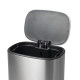 Відро для сміття з плавним закриттям овальне Mixxus Premium Diverse-TC0105 SS Color 5л колір нержавіюча сталь