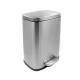 Відро для сміття з плавним закриттям прямокутне Mixxus Bevel-TC0105 SS Color 5л колір нержавіюча сталь