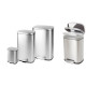 Відро для сміття з плавним закриттям прямокутне Mixxus Bevel-TC0105 SS Color 5л колір нержавіюча сталь