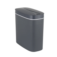 Відро для сміття сенсорне овальне Mixxus Flat-TC0109 Graphite 9л колір графіт (MI7075)