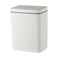 Відро для сміття сенсорне прямокутне Mixxus WAVE-TC0110 White 10л колір білий (MI7073)