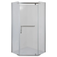 Душевая кабина без поддона Mixxus LINES SC01-90x90x185-TR CHROME прозрачное стекло 6мм (MI6915)