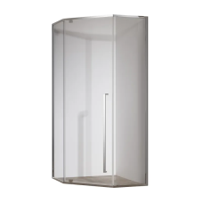 Душевая кабина без поддона Koer SR SC06-100x100x200-TR-01 прозрачное стекло Easy Clean 8мм, хром (K