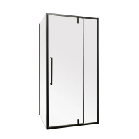 Душевая кабина без поддона Mixxus Premium BEVEL SC01-120x80x195-TR Black прозрачное стекло 6мм (MI6