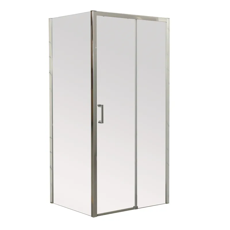 Душевая кабина без поддона Mixxus Premium DIVERSE SC03-100x80x195-TR Chrome прозрачное стекло 6мм (