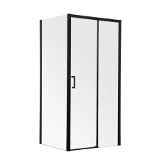 Душевая кабина без поддона Mixxus Premium DIVERSE SC03-100x80x195-TR Black прозрачное стекло 6мм (M