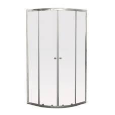 Душевая кабина без поддона Mixxus Premium DIVERSE SC01-90x90x195-TR Chrome прозрачное стекло 5мм (M