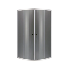 Душевая кабина без поддона Mixxus PLAIN SC01-90x90x185-GR CHROME серое тонированное стекло 4мм (MI6