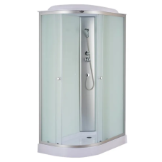 Бокс душевой без гидромассажа Mixxus WAVE SB02-120x80x215-R-FB SATIN с низким поддоном (MI6893)