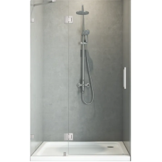 Дверь в нишу Koer SR SD04-100x200-TR-01 прозрачное стекло Easy Clean 10мм, хром (KR5386)