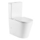 Чаша унитаза-компакта Mixxus Premium Bevel-0402-T1 Bowl 670х390х880 Tornado 1.0 без сиденья (MI8353