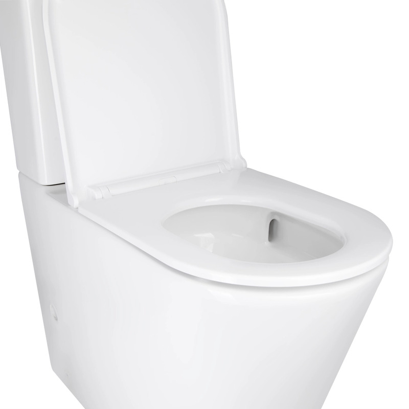 Чаша унитаза-компакта Mixxus Premium Bevel-0402-T1 Bowl 670х390х880 Tornado 1.0 без сиденья (MI8353