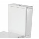 Бачок для унитаза-компакта Mixxus Premium Ellipse-0402-T1 Tank 660х390х855 со сливной арматурой (MI