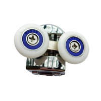 Ролики для душевых кабин двойные колеса MIXXUS PREMIUM ROLLERS SCP01-1 CHROME верхние (23mm для DIV